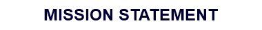 MISSION STATEMENT