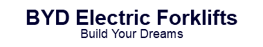 BYD Electric Forklifts Build Your Dreams